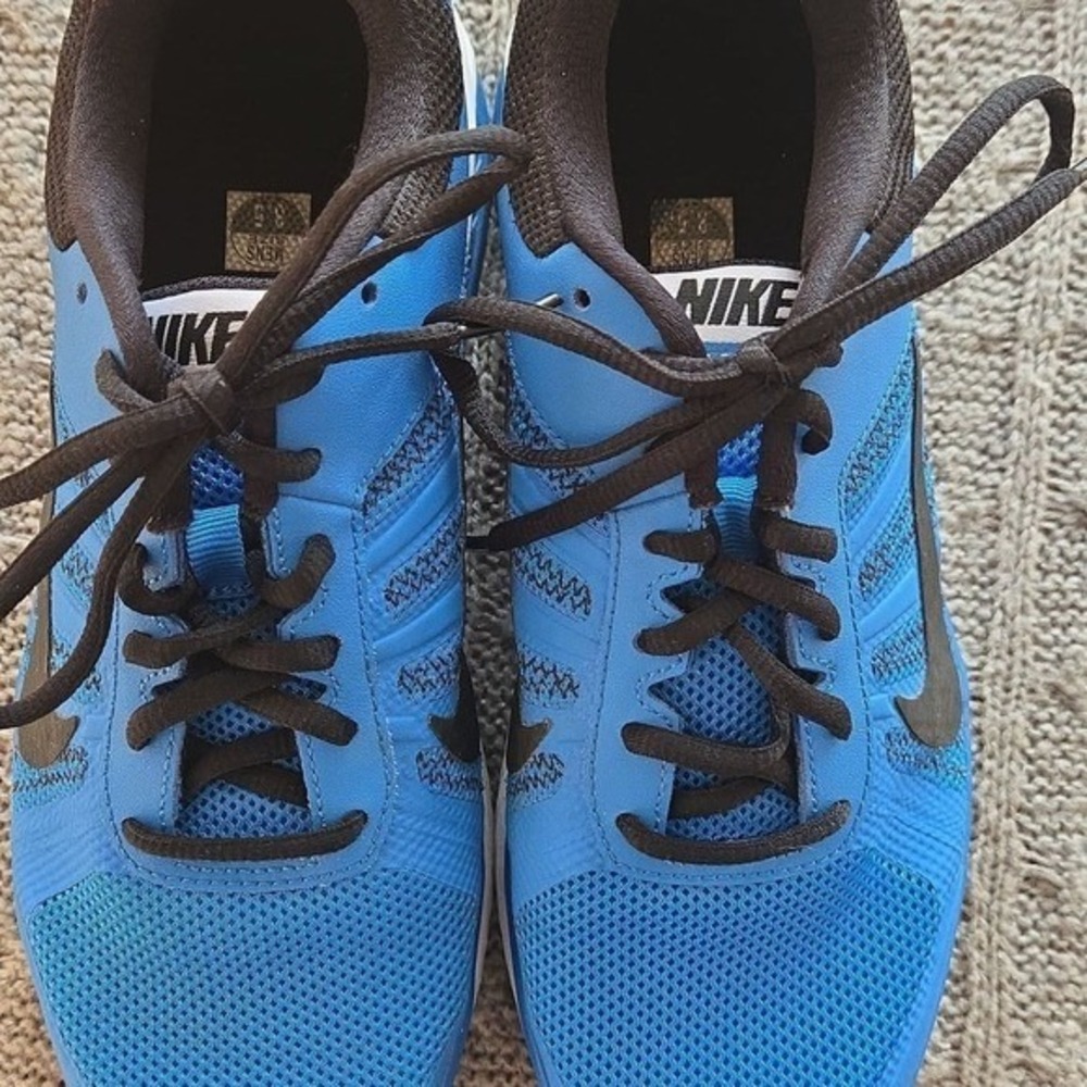 NIKE - Dart Men's Running Shoes Blue Black Athletic Sneakers - Size 8.5